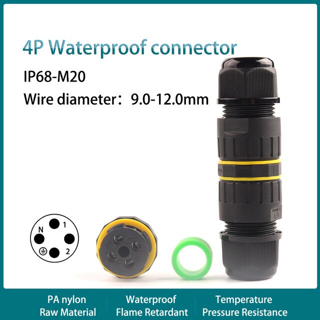 M20 4P 9-12mm