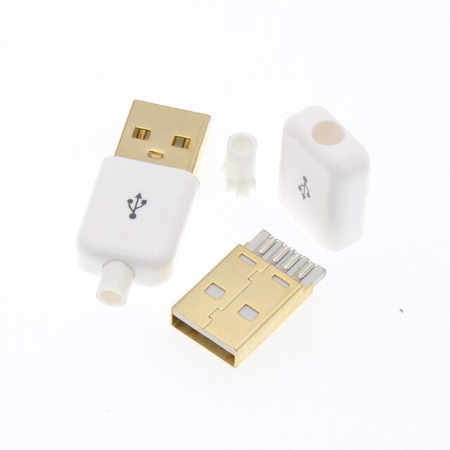 10pcs White