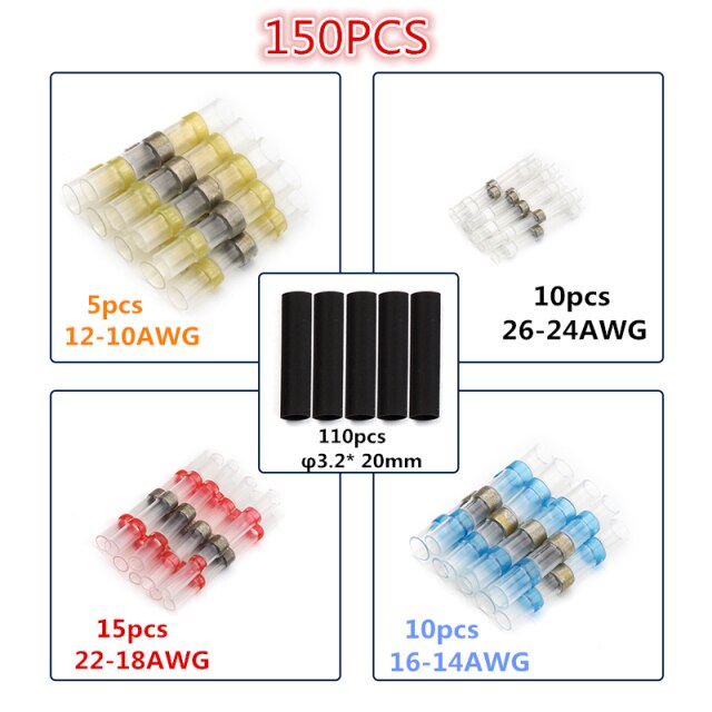 150pcs mix color