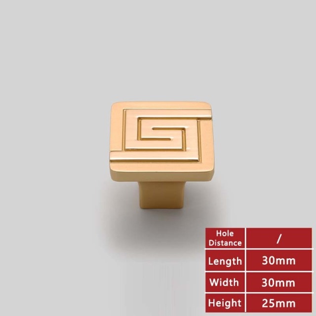 single hole-gold