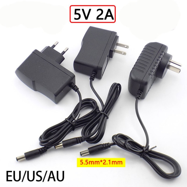 5V 2A 5.5mmX2.1MM