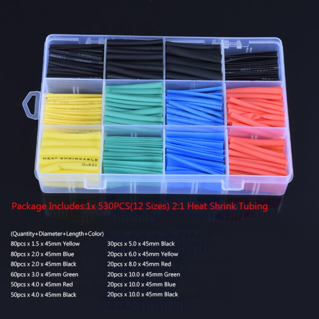 530PCS With box