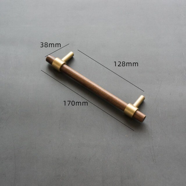 Walnut Wood 128mm