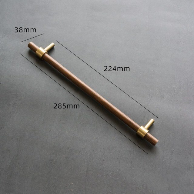 Walnut Wood 224mm