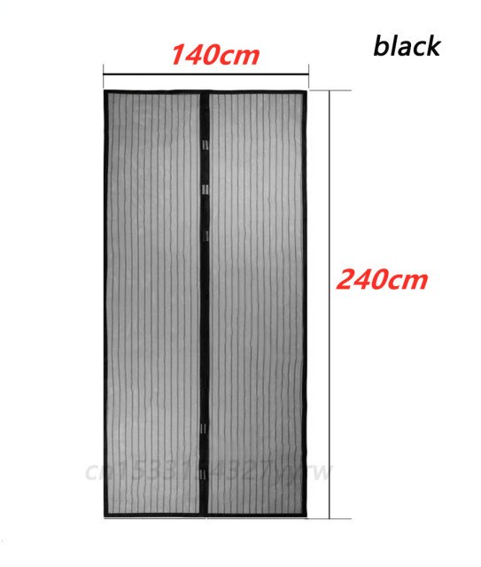 Black 140x240cm