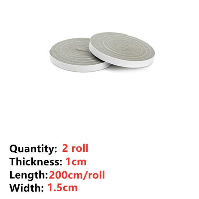 gray 1.5cm 2 rolls