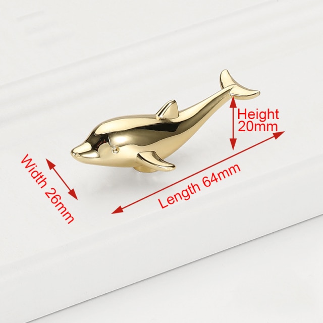 Gold dolphin