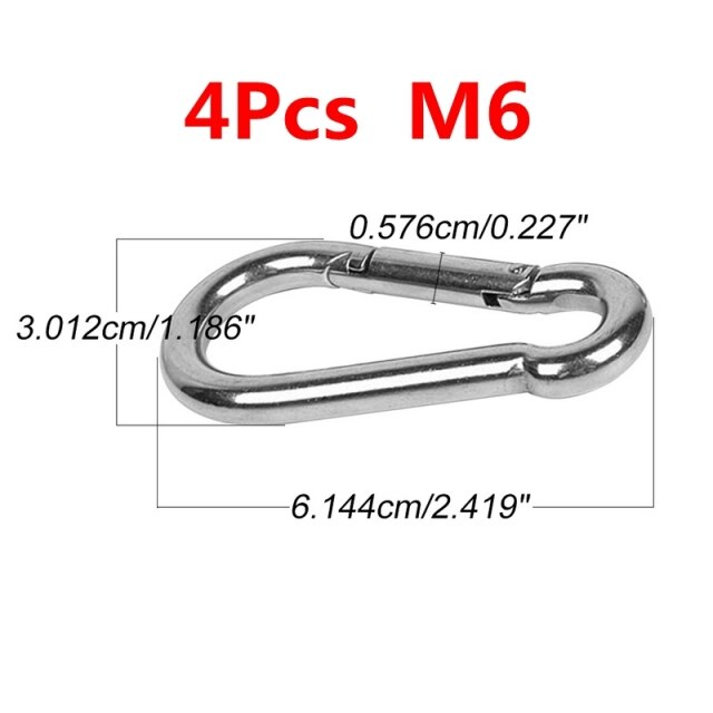 4Pcs M6