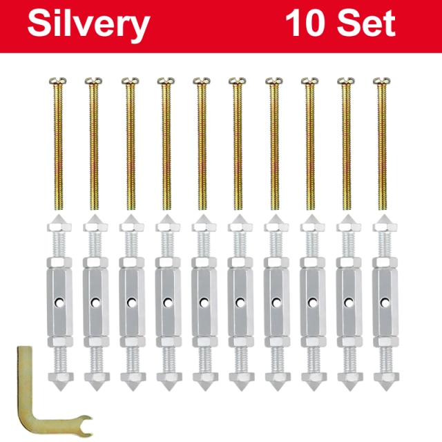 Silvery 10 Paires