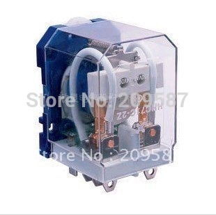 JQX-40F-2Z Power Relay - DPDT 8 Pin, 40A, 12V DC Coil - PCB General Purpose
