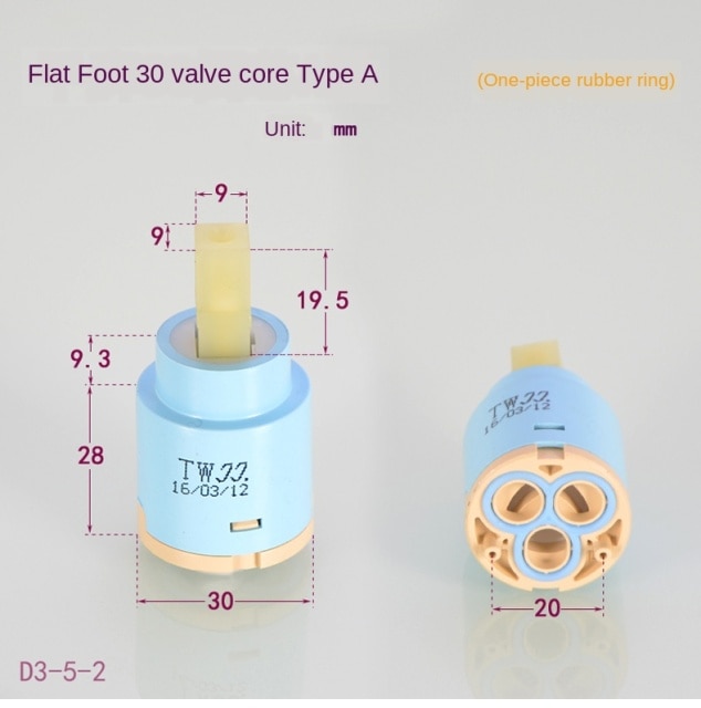 Flat foot 30spool A