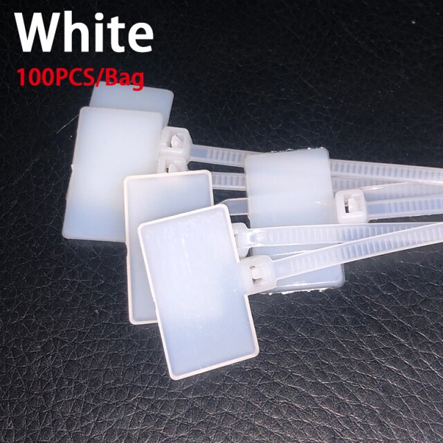 100pcs white
