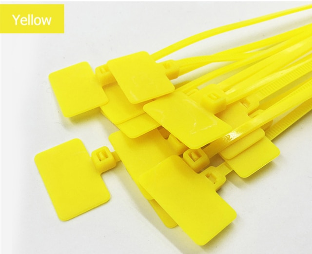 100pcs yellow
