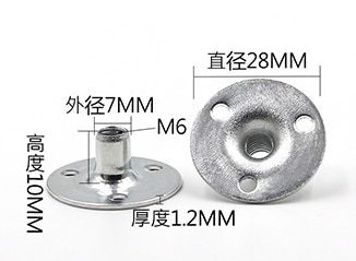 M6 silver