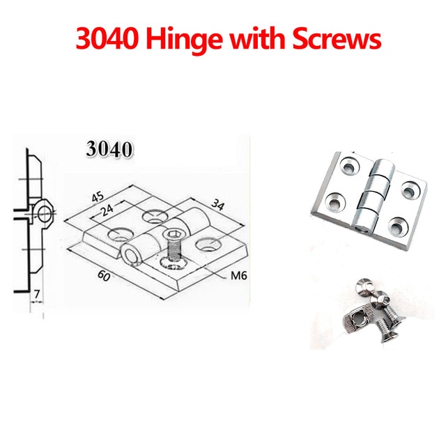3040 with screws