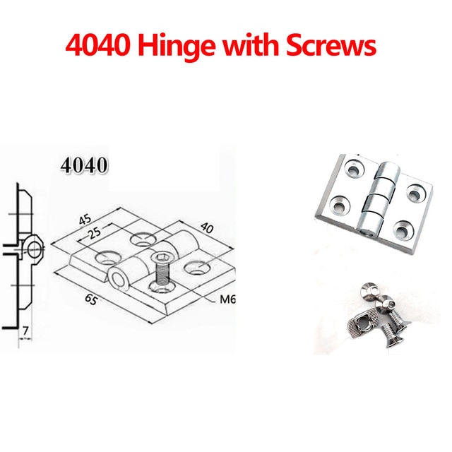4040 with screws