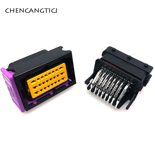 1set black connector