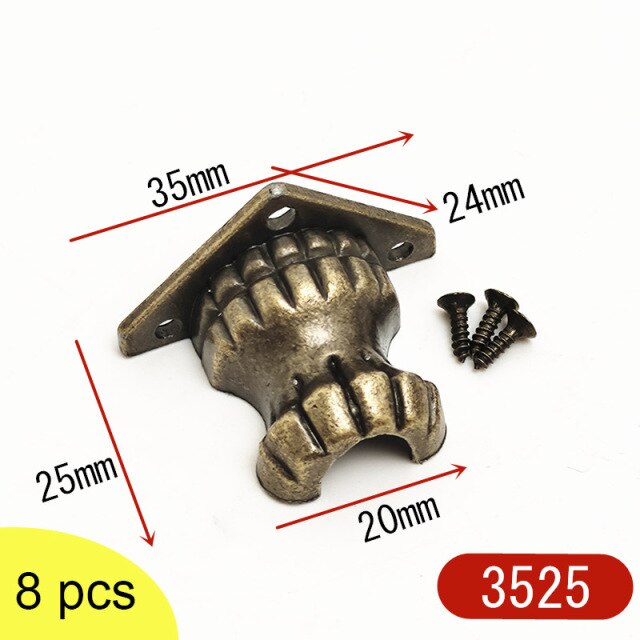 Bronze 35x25mm 8pcs