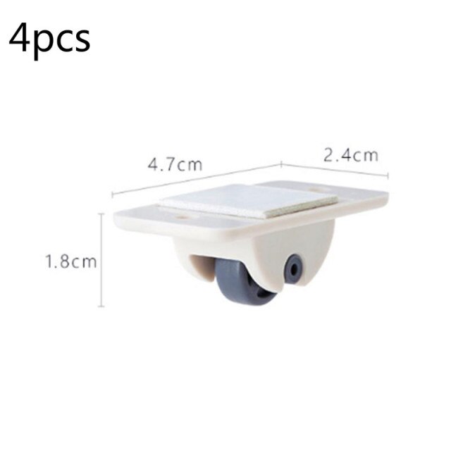 4pcs White