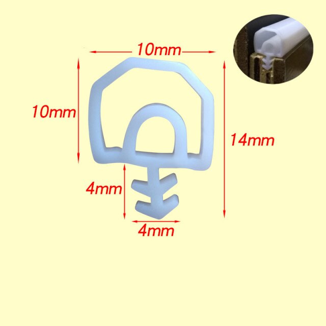 White 10x10mm