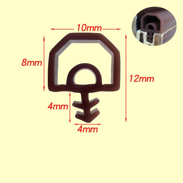 Brown 10x8mm