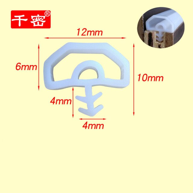 White12x6mm