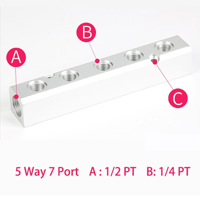 5 Way 7 Port