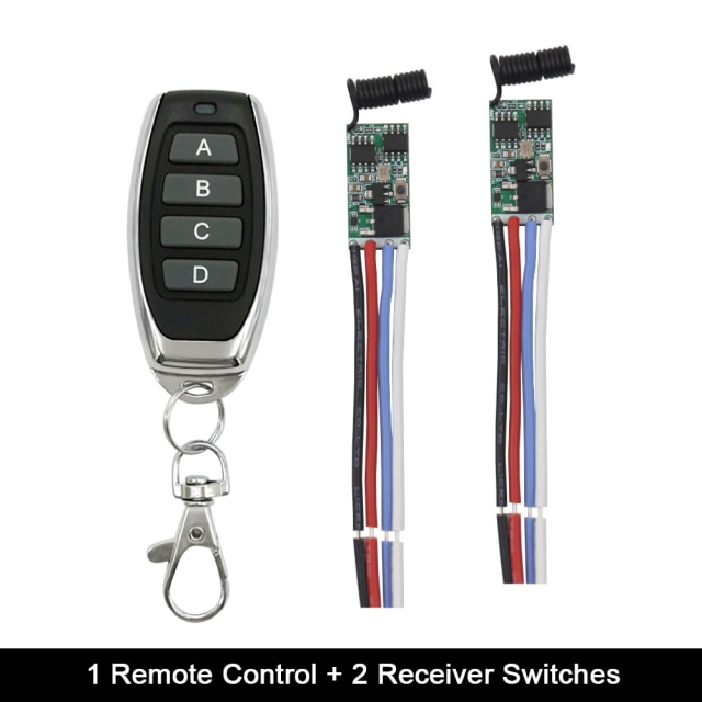 1 RC and 2 Receiver