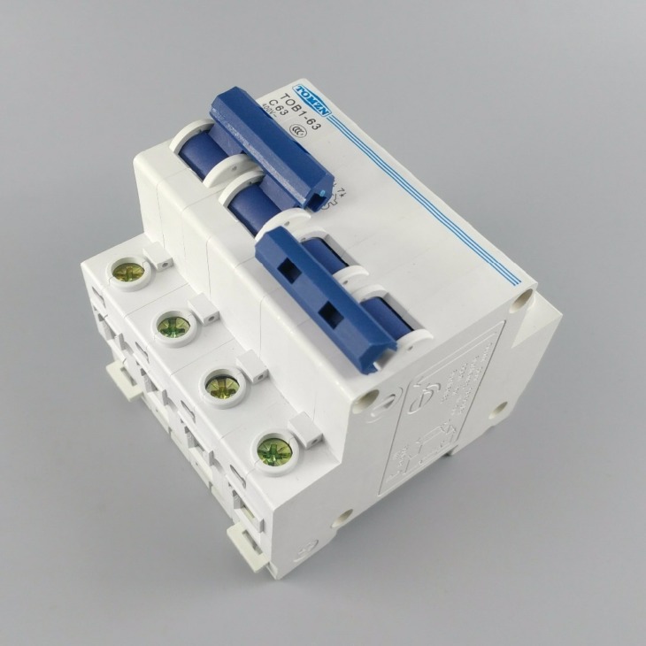 1p 2p 3p 4p Dual Power Manual Transfer Switch Circuit Breaker MCB