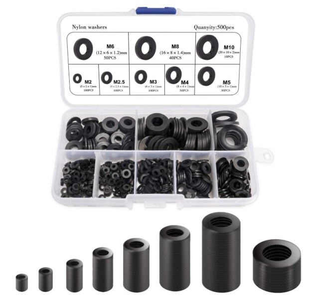 500PCS black