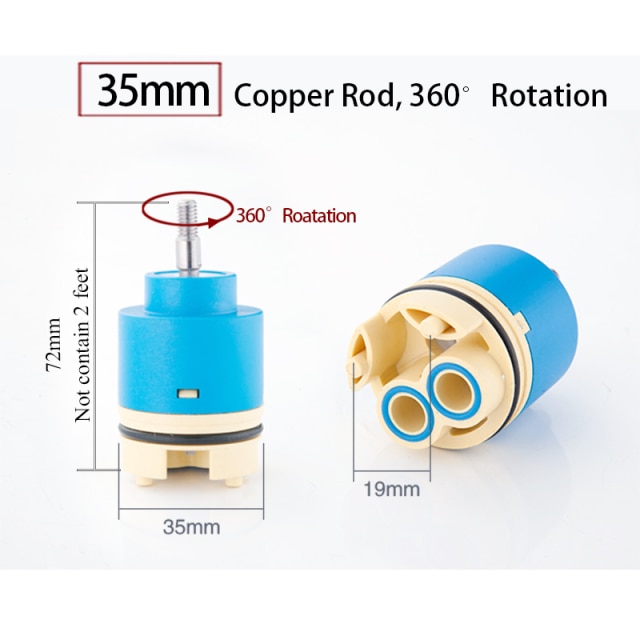 35mm Copper Rod