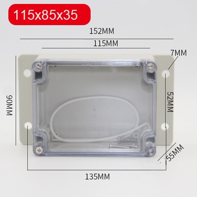 115x85x35mm(LxWxH)