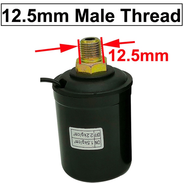 12.5mm Male Thread