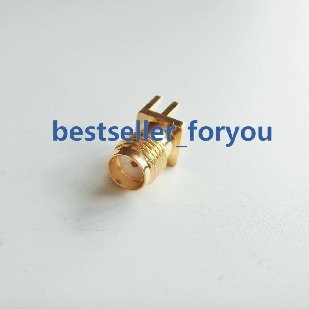 Uxcell SMA Female PCB Connector (5-Pack) - Edge Mount Solder Clip RF Connector - View #5