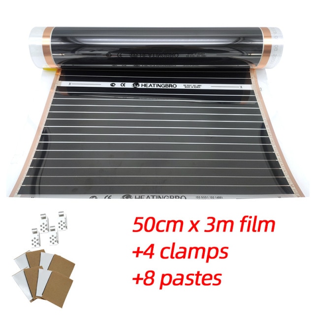 50cm x 3m and 4C8P