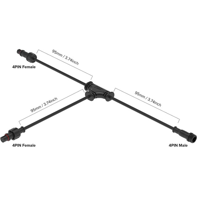 4pin 24AWG 0.2mm2