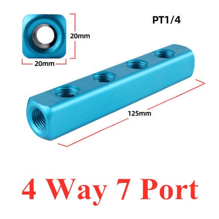 4 Way 7 Port