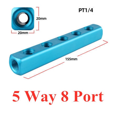 5 Way 8 Port