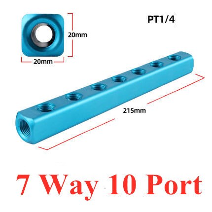 7 Way 10 Port