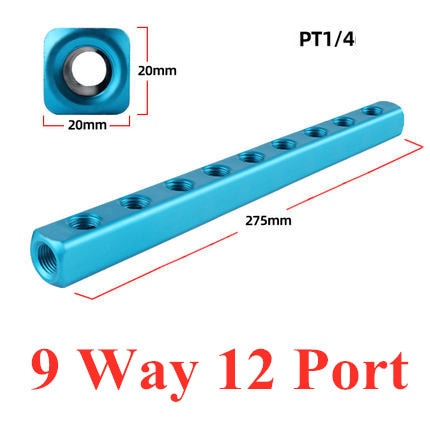 9 Way 12 Port