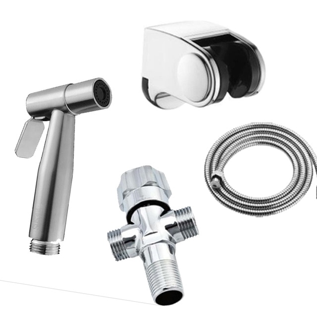 T bidet on wall
