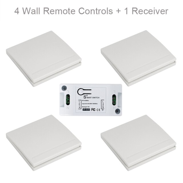 4 RC and 1 Receiver
