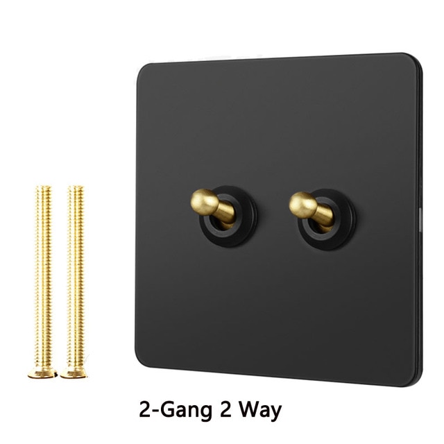 2-Gang 2 Way Switch