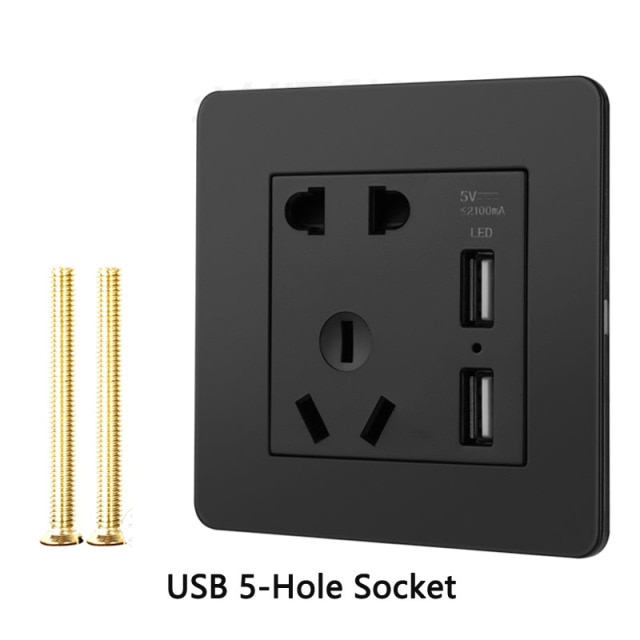 USB 5-hole Socket