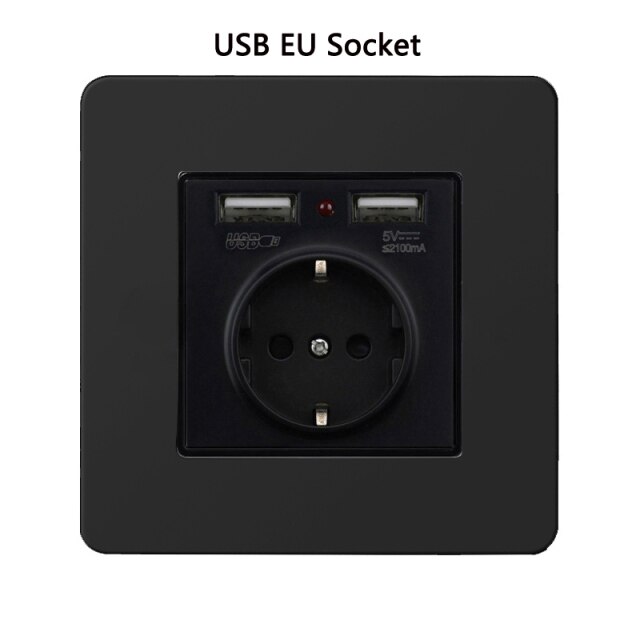 2 USB EU Socket