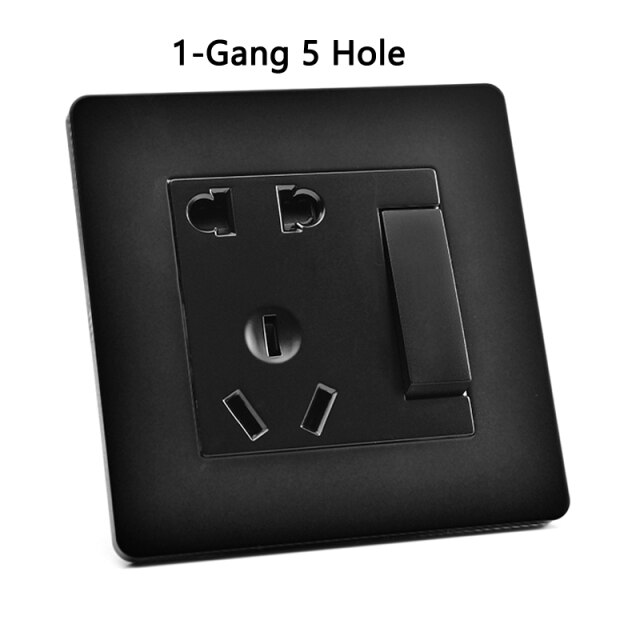 1-Gang 5-Hole Socket
