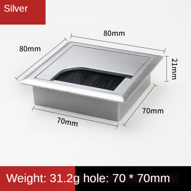 80x80mm sliver