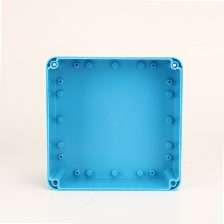 Új Vízálló Blue Diy Ház Instrument Case Abs Műanyag Project Box Tároló Tok Szubládák Elektronikus Kellékek