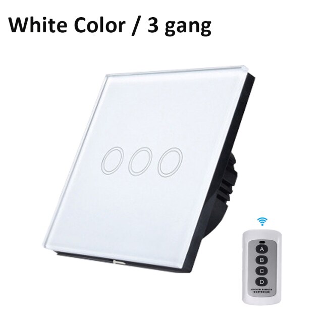 white 3gang set