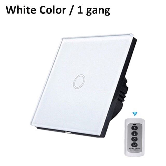 white 1gang set